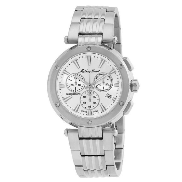 NWT Mathey-Tissot Fashion Men's Quartz Steel Authentic Watch - Picture 1 of 3